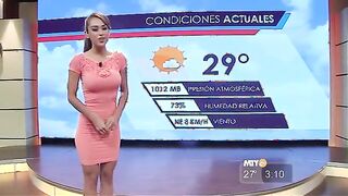 Weather girl.