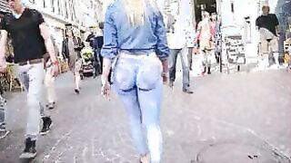 Something seems a bit off with her jeans (GIF via /r/LoveToWatchYouLeave)