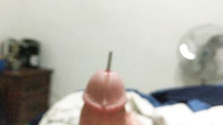 Fucked my penis with 25 cms