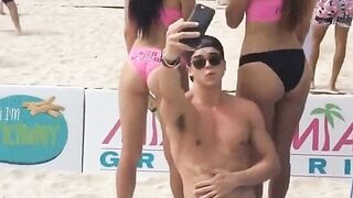 Beach Volleyball Selfie