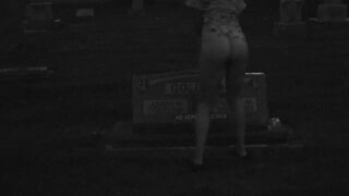 If I could only meet, across the street in the cemetery because he’s inside, would you? Or would you tell on me?[gif]