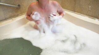 Bubble baths are so much [f]un... Want to join me?