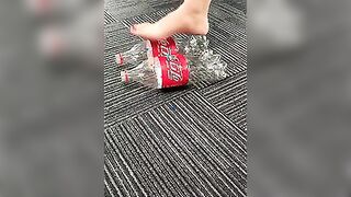 coke flip flops