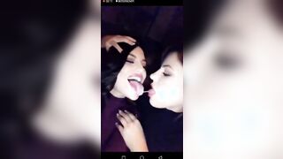 Long Tongue Sucking - Kissa Sins & Adriana Chechik