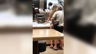 Quick Sex While Ordering at McDonalds. Real
