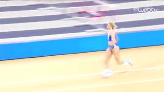 Triple Jump hotness Papachristou winning silver in Yesterdays EU championships