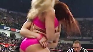 I miss watching Trish & Lita wrestle each other.