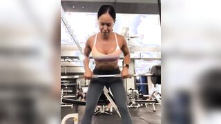 Charly working out