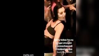 Paige partying