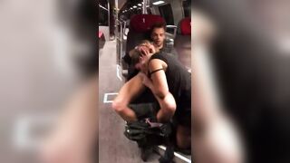 first class service in swiss trains NSFW [gif]