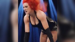 Becky Lynch classic cleavage