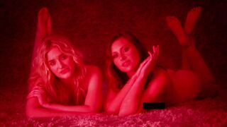 Aly and AJ Michalka naked in their new music video