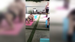 yoga funny class