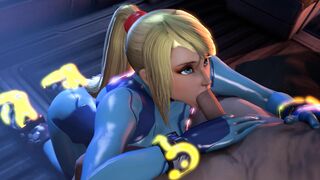 Samus blowjob (Darsovin) [Metroid]