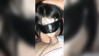 Hard Face Fuck Blindfolded [F]