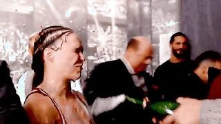 Ronda gets sprayed