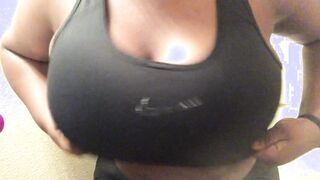 [OC] Sports bra was feeling way too tight