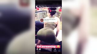 Iranian babe twerking