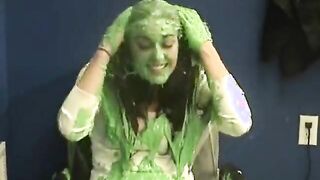 Unfair sliming at hair salon after girl loses gameshow