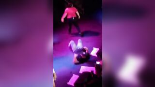 Guy jumps on stage to get a dance from Megan Thee Stallion