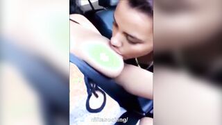 Breastfeeding while driving