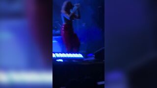 Tove Lo topless at Austin City Limits