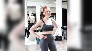 Madelaine Petsch's ass wearing tight leggins is just fucking incredible