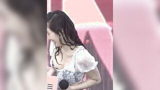 Hyuna - wet tits at waterbomb festival