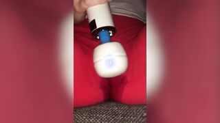 Small Blonde Teen Slut Squirts in her Yoga Pants