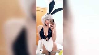 My 2B Bunny Cosplay From Nier Automata- By Kate Key (self)