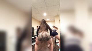 Can't get enough of these twin sisters' twerking