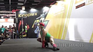 Ass of steel from Cammy cosplayer