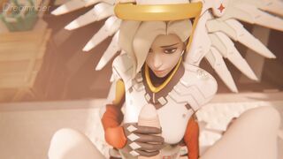 Mercy's special healing technique (Dreamrider) [Overwatch]