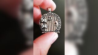 This cool little hobbit door locket