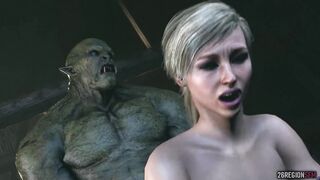 Cassie vs. Orc (26RegionSFM) [Mortal Kombat]