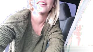 Adriana Chechik Being Naughty During A Ride With Her Bf