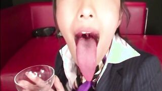 Amazing long tongue