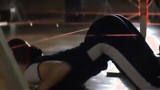 Catherine Zeta Jones showing off her moves