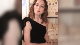 I'd love to stuff Daisy Ridley's mouth & fuck her face until she's a complete mess