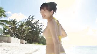 Misato Shimizu - 58 Seconds of Bouncing Bikini Boobs HQ