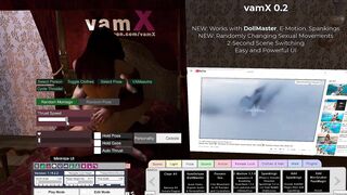 vamX 0.2 Upgrade - Works With 3rd Party Plugins, New Random Sexual Movements, 2-Second Environment Loading
