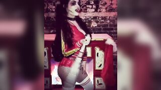 Paige as Harley Quinn