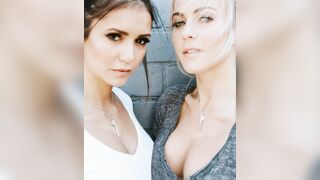 With the BBFF (Busty Best Friends Forever) key charm broken in half, it's magic locked Nina Dobrev's and Julianne Hough's breasts in a never-ending struggle for growth.