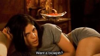 Selma Blair's waiting for your response.