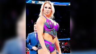 Charlotte Flair she needs gangbanged right in that ring