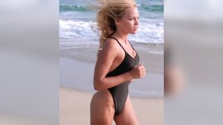 Pamela Anderson running down a beach was as good a reason as any