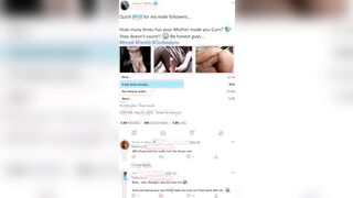 [M/S] According to this Poll, Mom-Son Cumming is not that weird after all! ???????? [Twitter]