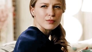 Your friend’s sister overhearing you mention that your girlfriend will be gone visiting family next weekend... [Melissa Benoist]