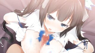 Hestia Big Oppai Titty Fuck