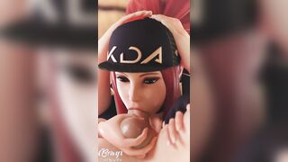 KDA Akli Blowjob [League Of Legends] (Bewyx & Volkor)